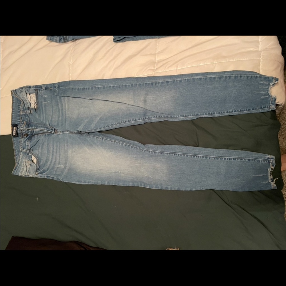 Wax Jean Blue Skinny Jeans